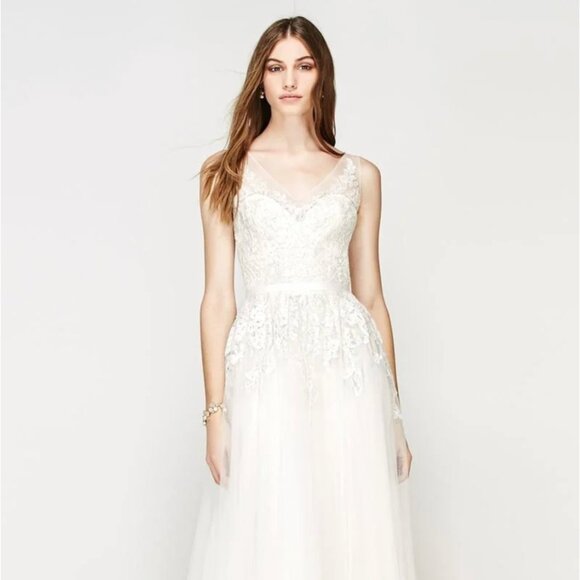 Watters | Dresses | Anthropologie Wedding Dress Willowby By Watters ...